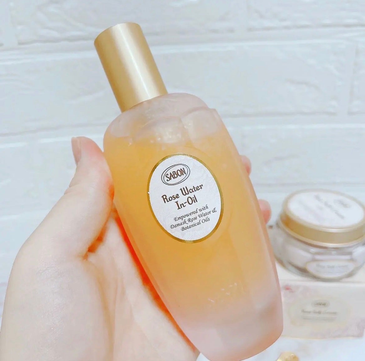 ローズウォーターインオイル/SABON/ミスト状化粧水を使ったクチコミ(1枚目)