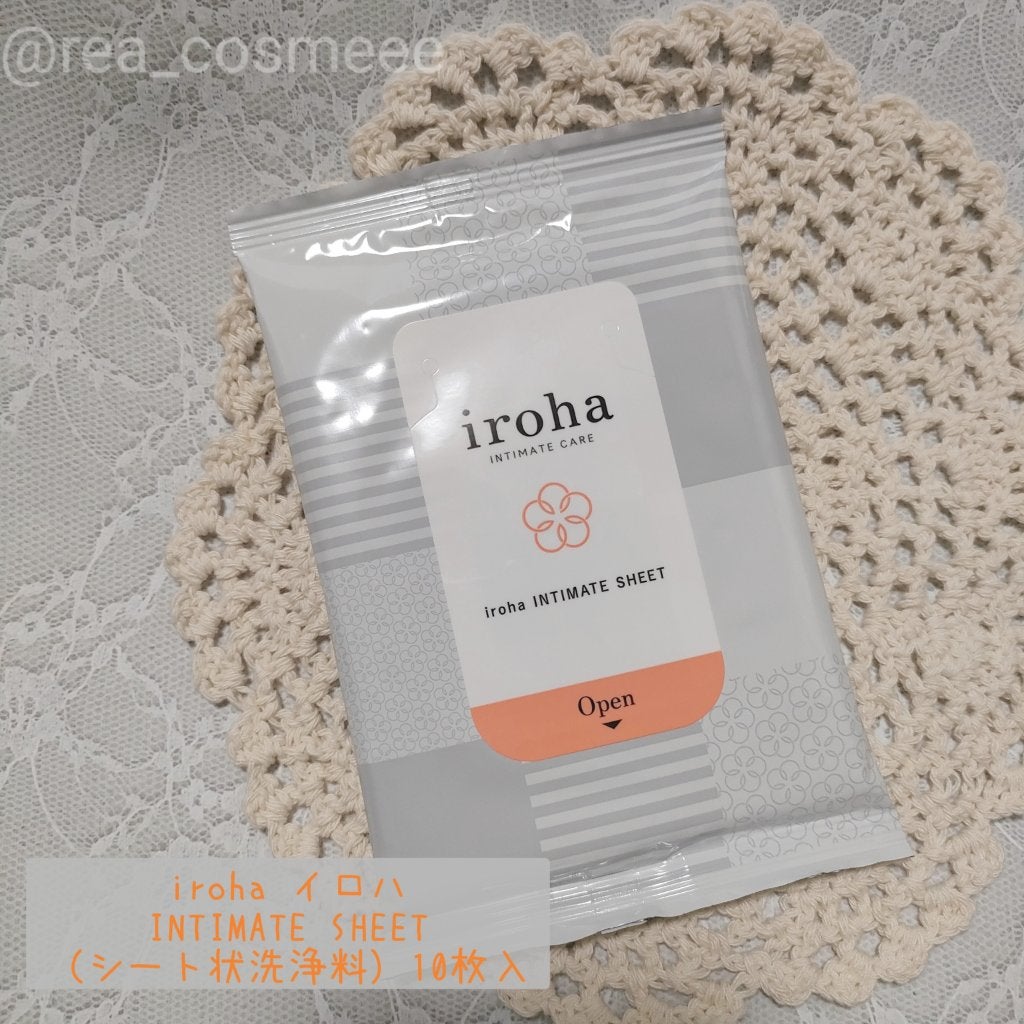 イロハ インティメートシート/iroha INTIMATE CARE/デリケートゾーンケアを使ったクチコミ(1枚目)