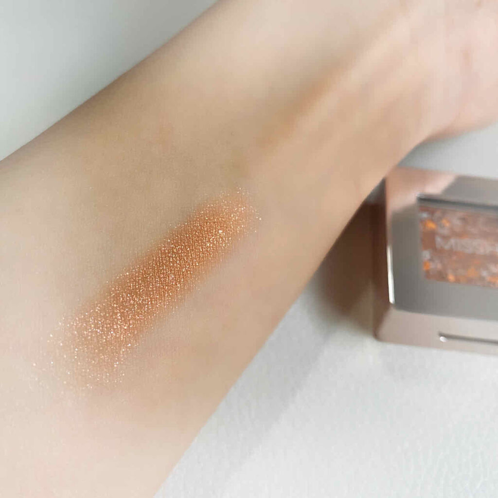 グリッタープリズム シャドウ GBR05/MISSHA/グリッターを使ったクチコミ（2枚目）