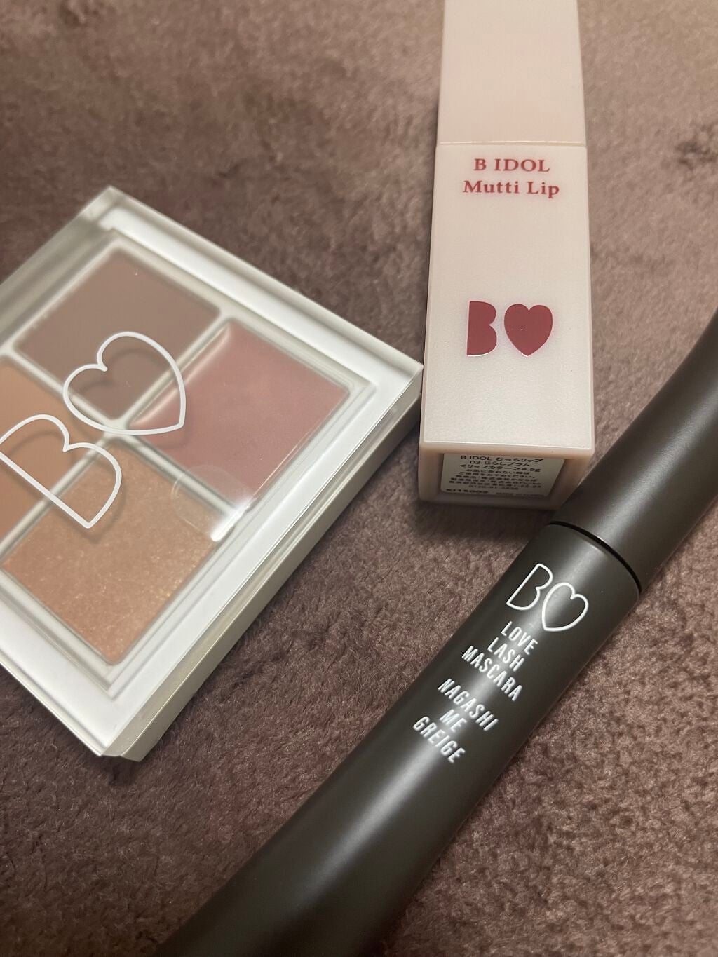 THE アイパレR/b idol/アイシャドウパレットを使ったクチコミ(2枚目)