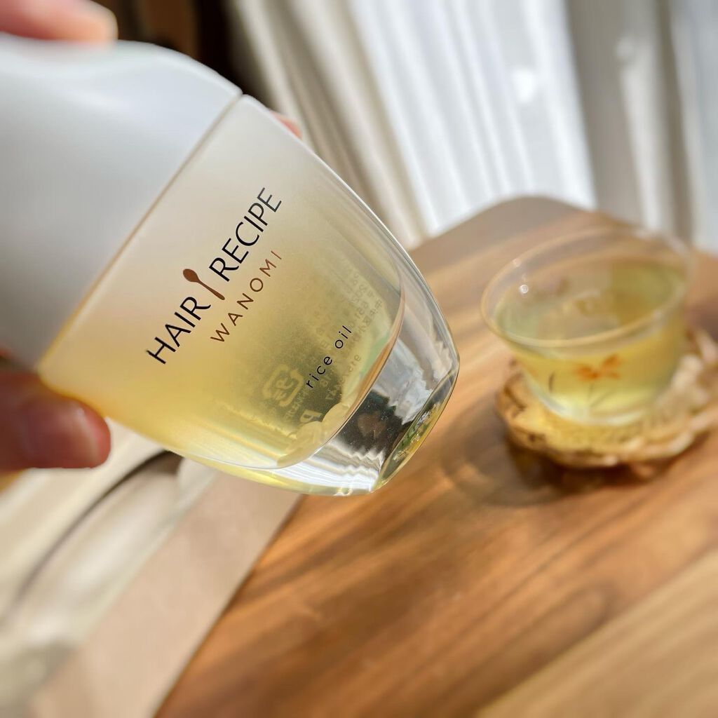 さらとろライスオイル(洗い流さないトリートメント)/WANOMI/ヘアオイルを使ったクチコミ(6枚目)