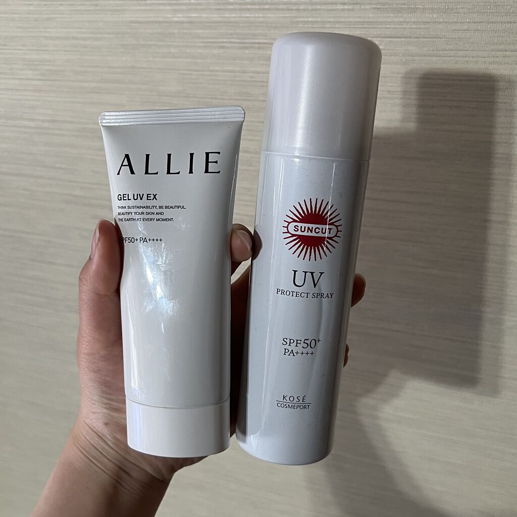 日やけ止め透明スプレー 無香料/サンカット®/日焼け止めミスト・スプレーを使ったクチコミ（2枚目）