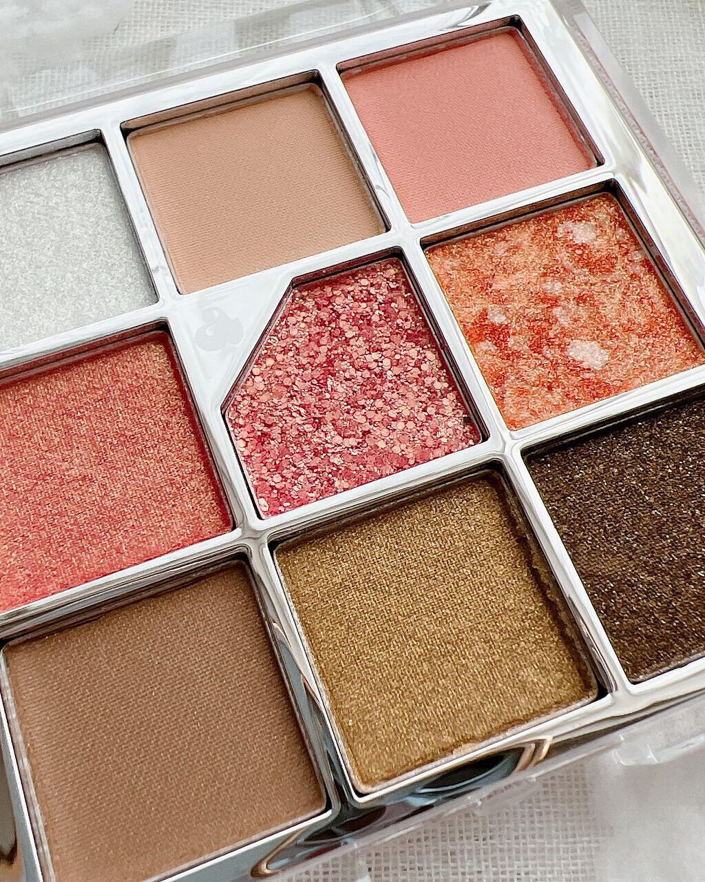 グリッターペディアアイパレット/unleashia/アイシャドウパレットを使ったクチコミ(4枚目)