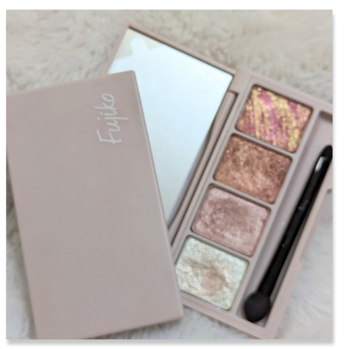 足しパレ/Fujiko/アイシャドウパレットを使ったクチコミ(3枚目)
