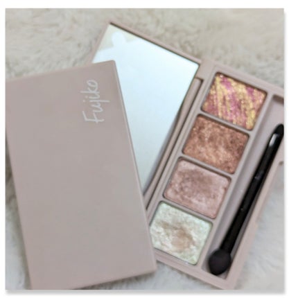 足しパレ/Fujiko/アイシャドウパレットを使ったクチコミ(3枚目)