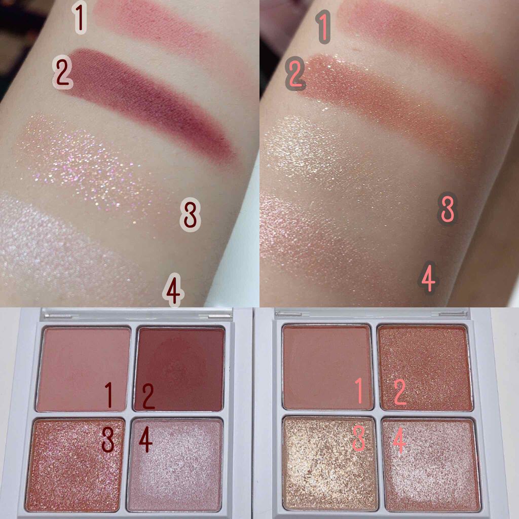 THE アイパレR/b idol/アイシャドウパレットを使ったクチコミ(2枚目)