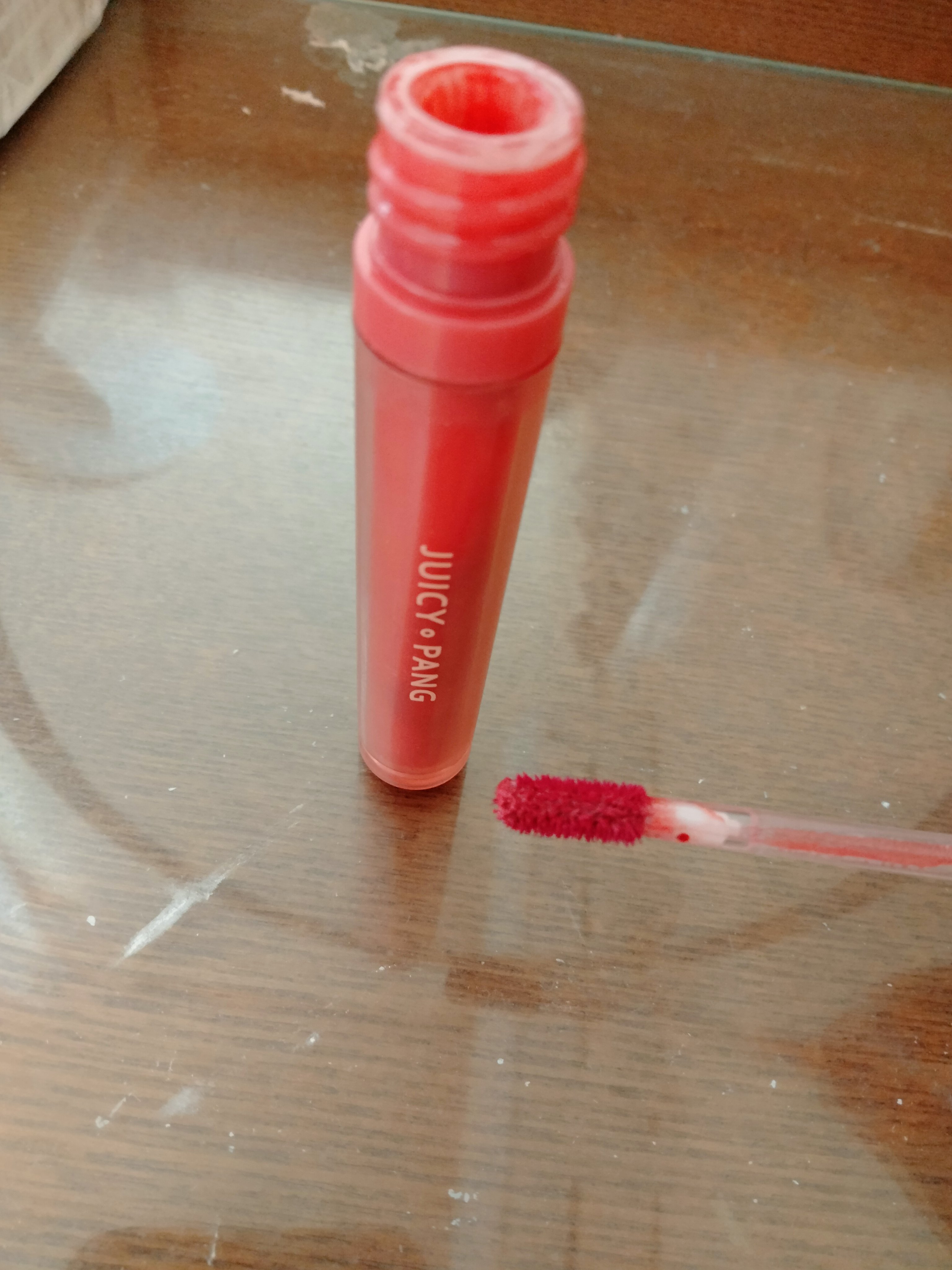 アピュー ジューシーパン ウォーターティント BE01　ピーチ/A’pieu/リップティントを使ったクチコミ（2枚目）