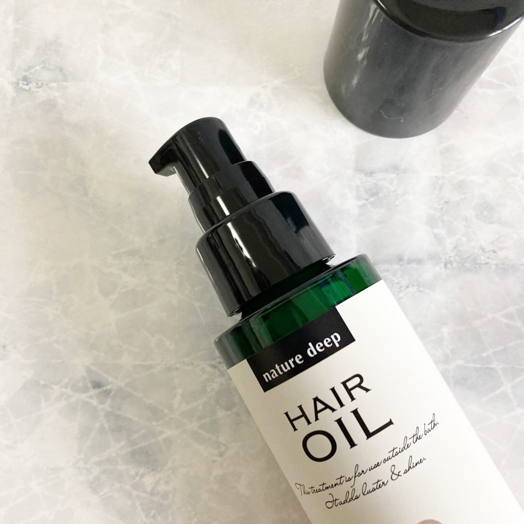 ツヤ髪オイル/ネイチャーディープ /ヘアオイルを使ったクチコミ(2枚目)