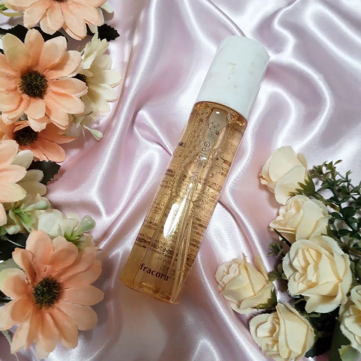 ゴールデンVC ブライト カプセルドリップ/fracora/化粧水を使ったクチコミ（2枚目）