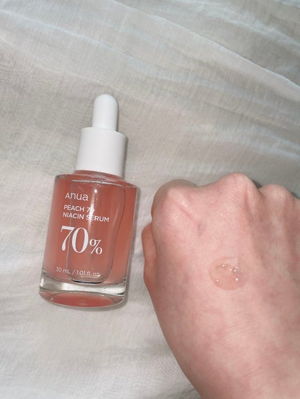 桃70%ナイアシンセラム/Anua/美容液を使ったクチコミ(4枚目)