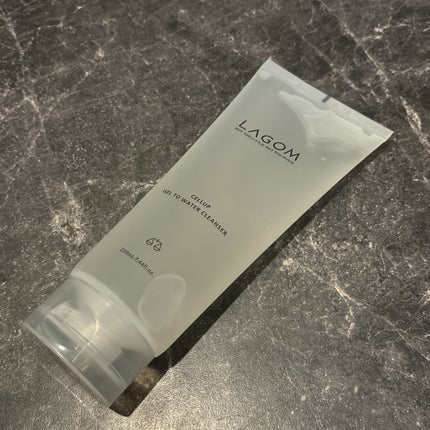 ラゴム ジェルトゥウォーター クレンザー(朝用洗顔)/LAGOM /その他洗顔料を使ったクチコミ(1枚目)