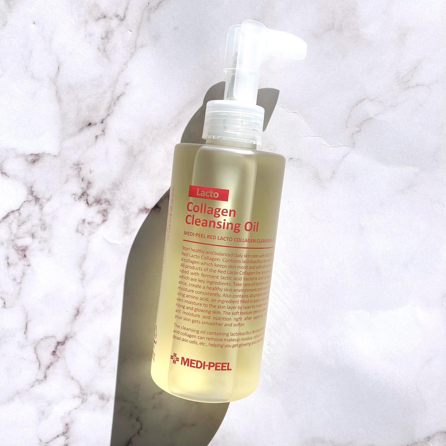 レッドラクトコラーゲンクレンジングオイル/MEDIPEEL/オイルクレンジングを使ったクチコミ（1枚目）