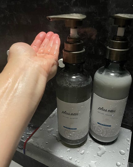 メロウシャンプー/メロウトリートメント/plus eau/市販シャンプーを使ったクチコミ(3枚目)