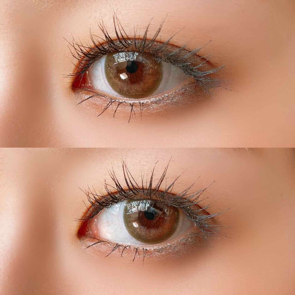 247 WITH ME/THEPIEL/カラーコンタクトレンズを使ったクチコミ（2枚目）