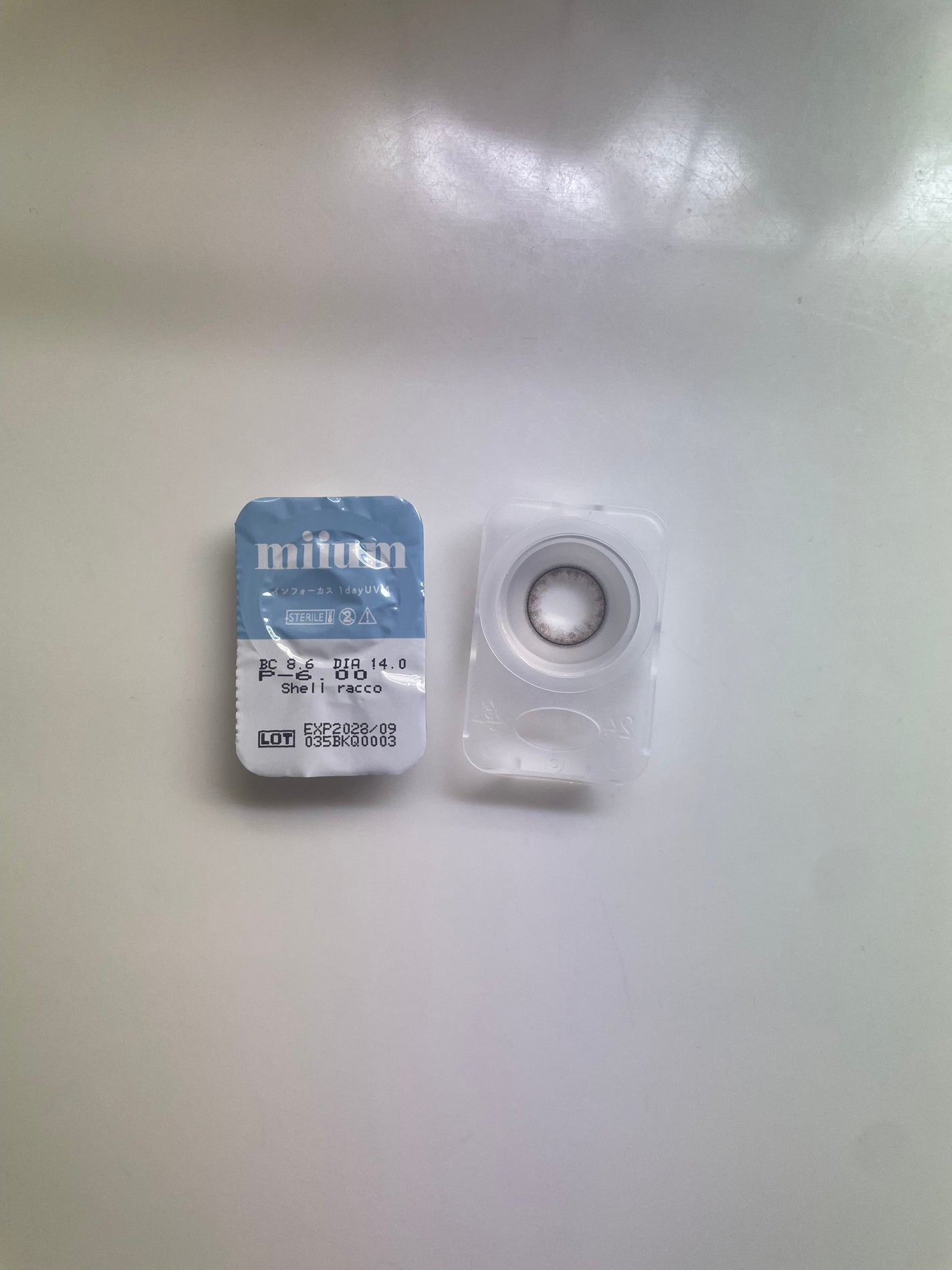 miium 1day/miium/ワンデー(1DAY)カラコンを使ったクチコミ(1枚目)