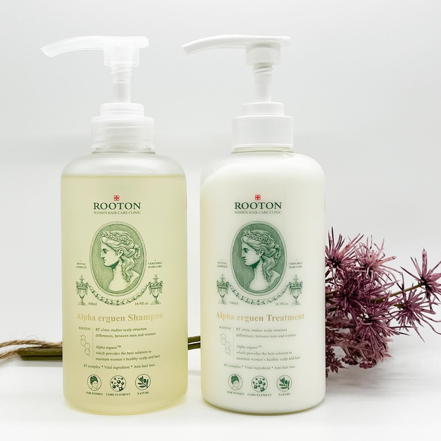 アルファエルゲンンシャンプー/トリートメント/ROOTON/市販シャンプーを使ったクチコミ（1枚目）