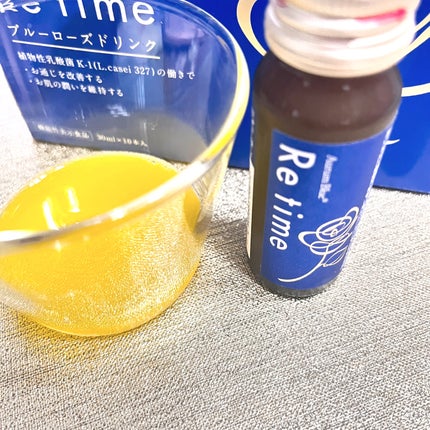 Re time ブルーローズドリンク/オーラムブルー/美容ドリンクを使ったクチコミ(2枚目)