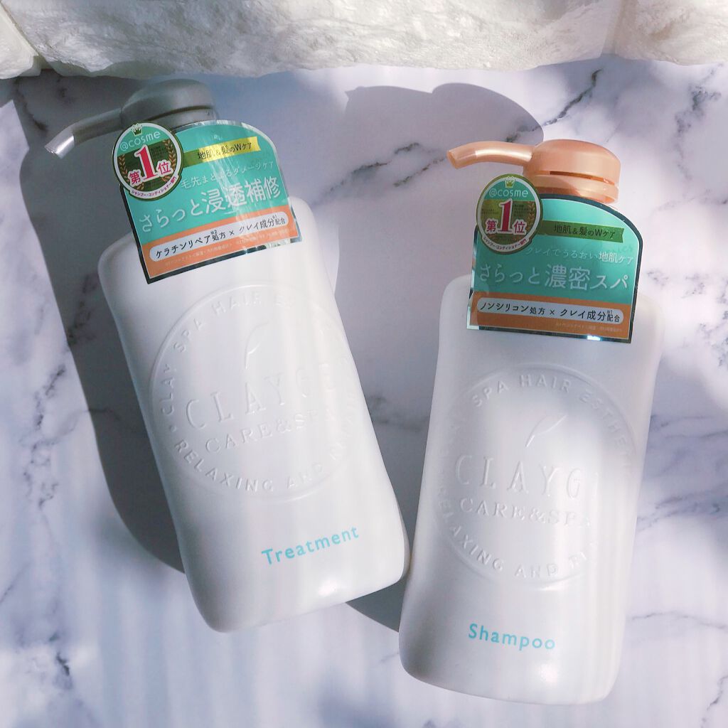 シャンプー／トリートメント SN　さらさら/CLAYGE/シャンプー・コンディショナーを使ったクチコミ（1枚目）