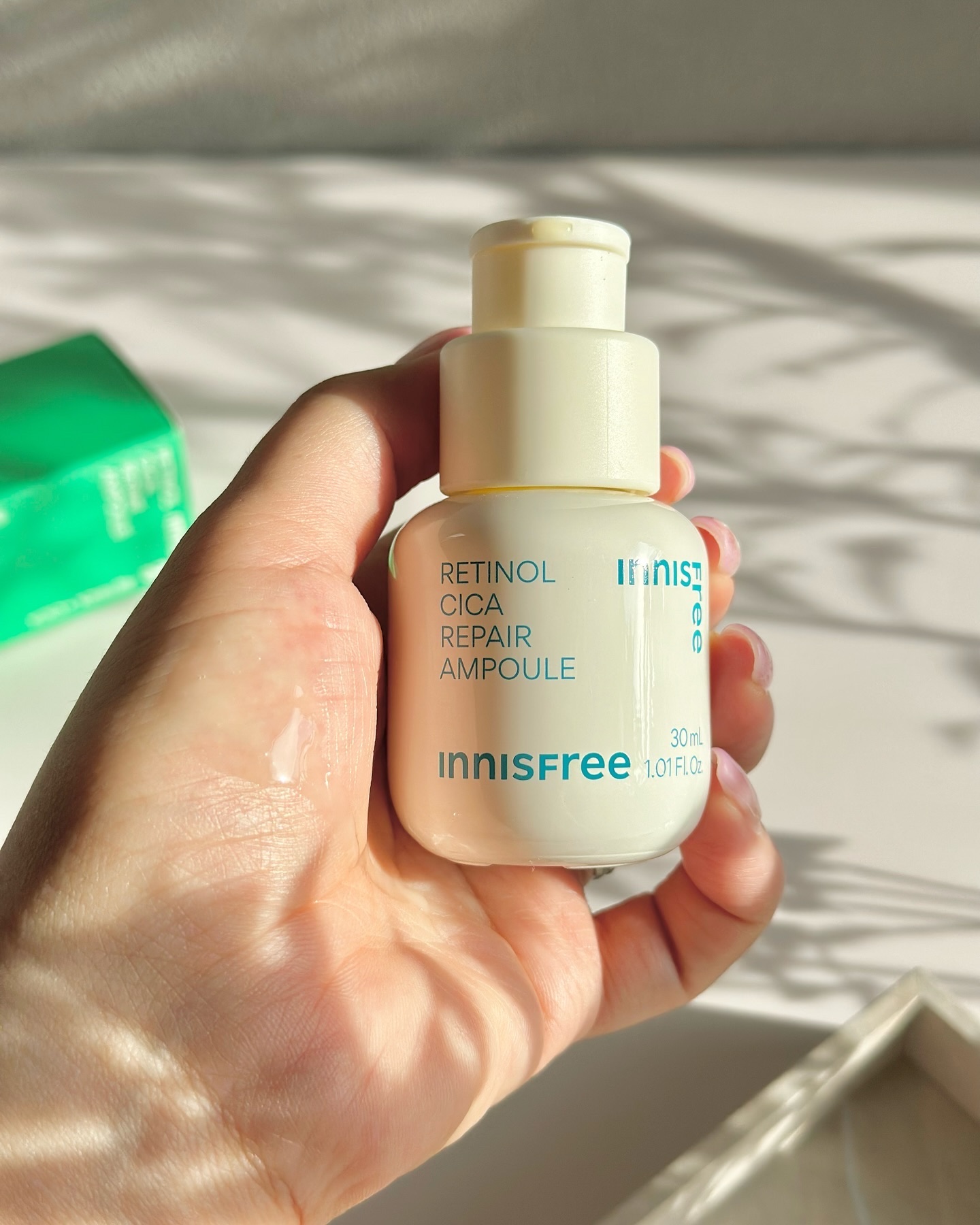 レチノール　シカ　リペア　セラム/innisfree/美容液を使ったクチコミ（3枚目）