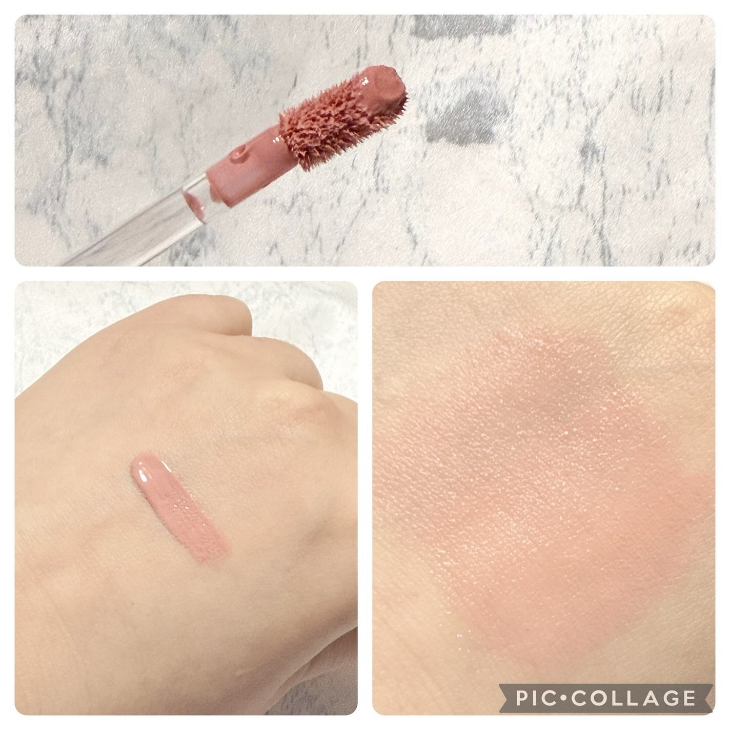 ペタルドロップリキッドブラッシャー/DEAR DAHLIA/リキッドチークを使ったクチコミ(2枚目)