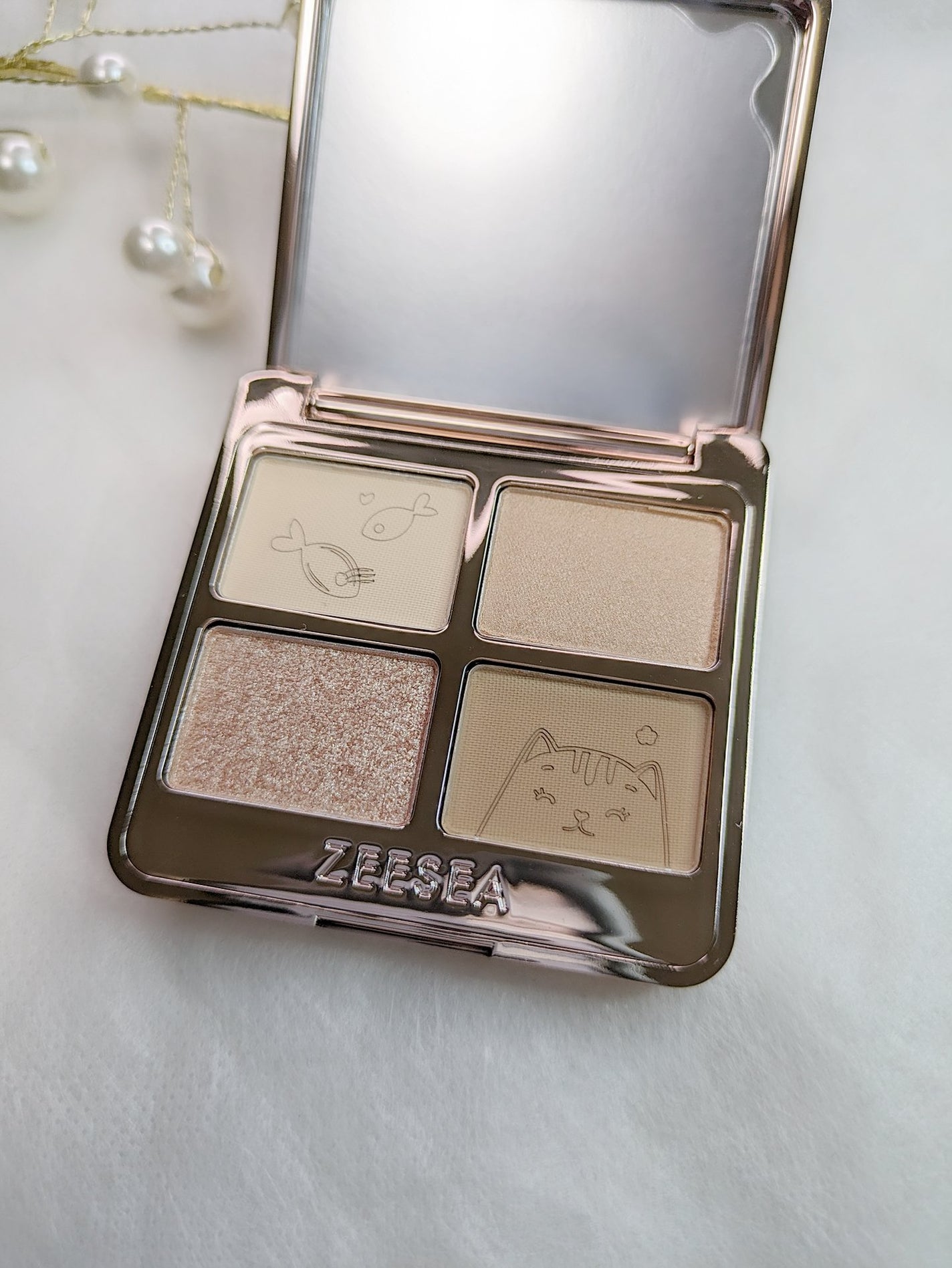 アニマルアイシャドウ(4シェード)/ZEESEA/アイシャドウパレットを使ったクチコミ(3枚目)