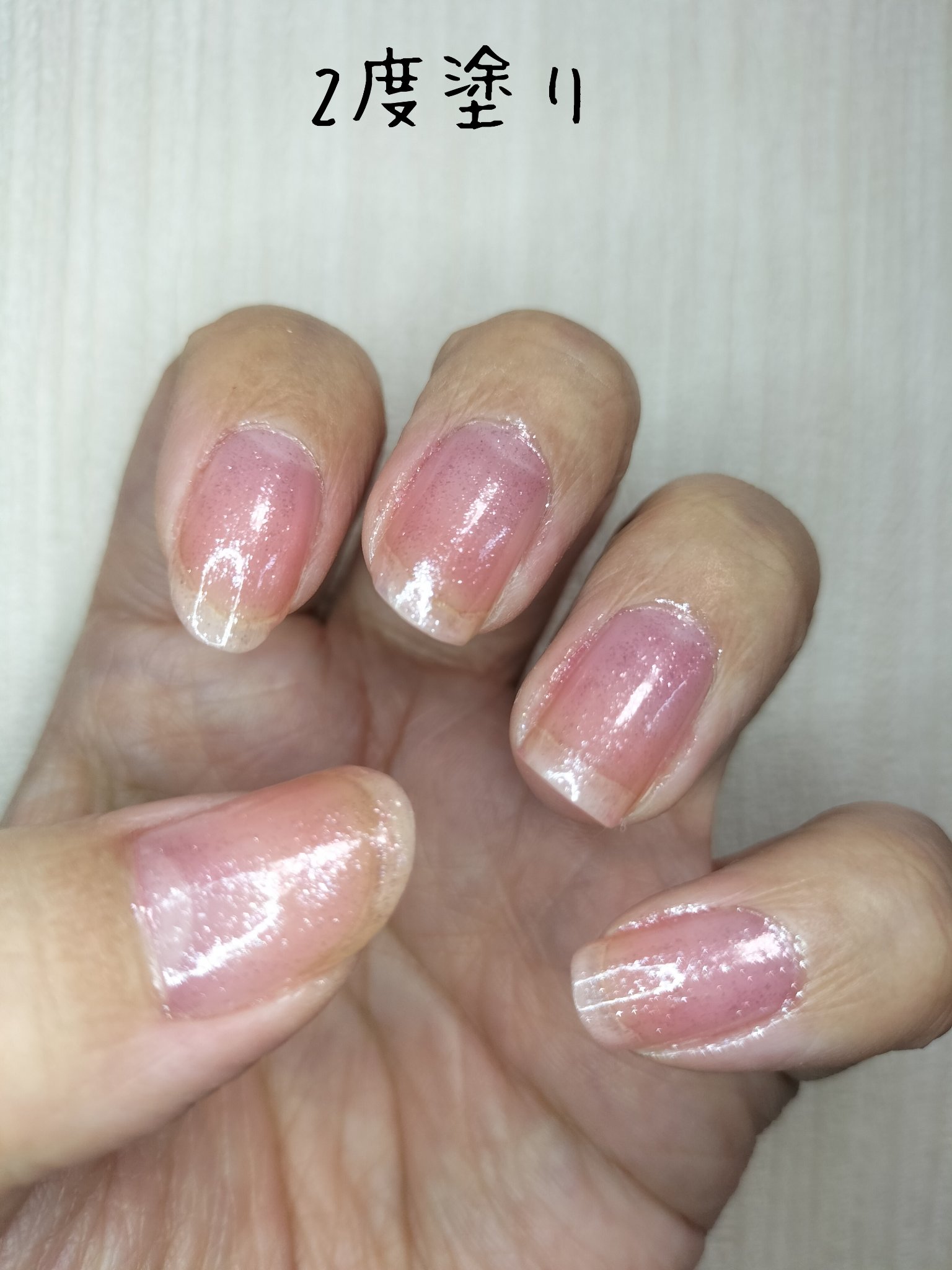 ネイルホリック リミテッドカラー Choose Your Pink RD422 スパンコール/ネイルホリック/マニキュアを使ったクチコミ（3枚目）