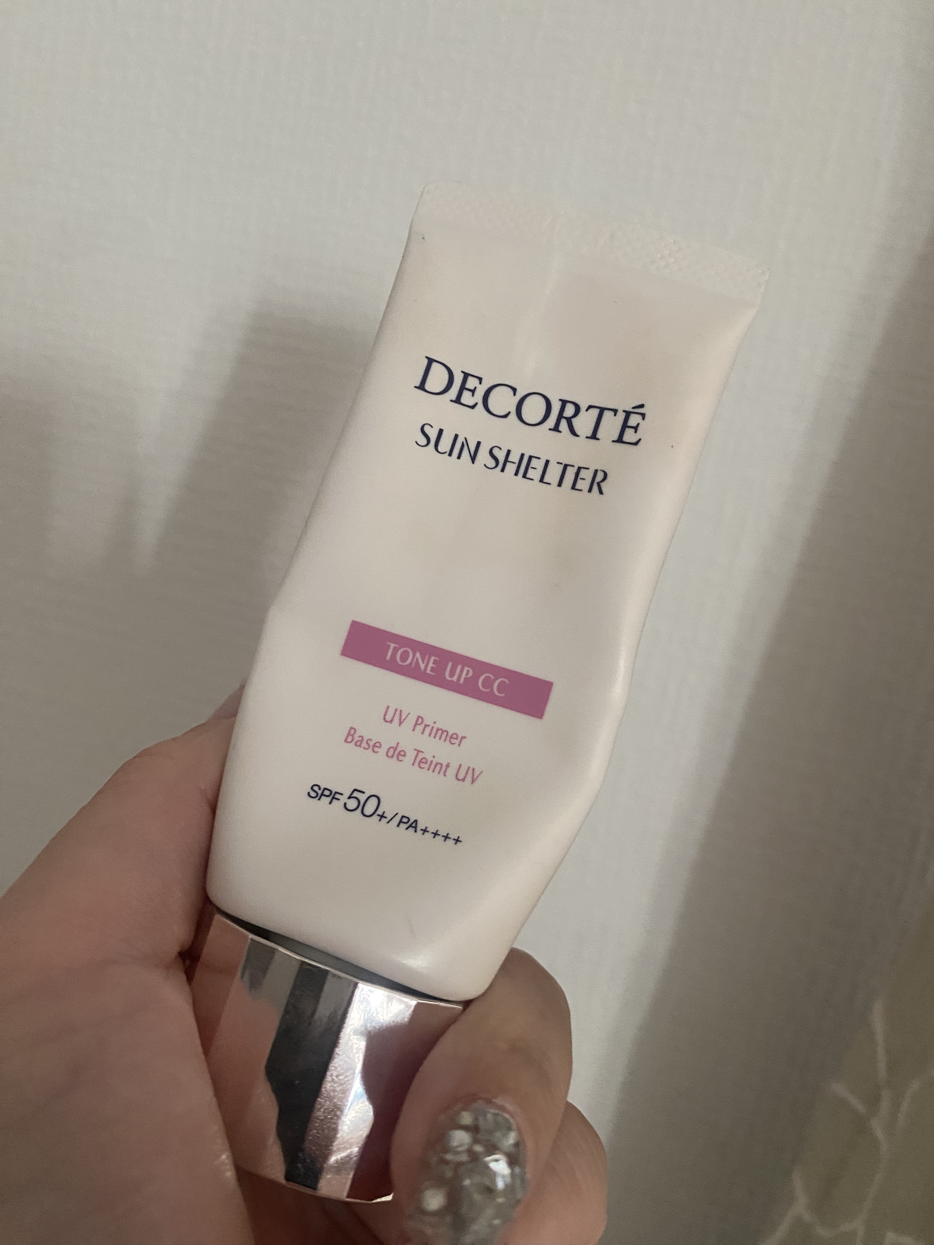 サンシェルター　マルチ プロテクション　トーンアップＣＣ/DECORTÉ/化粧下地を使ったクチコミ（1枚目）