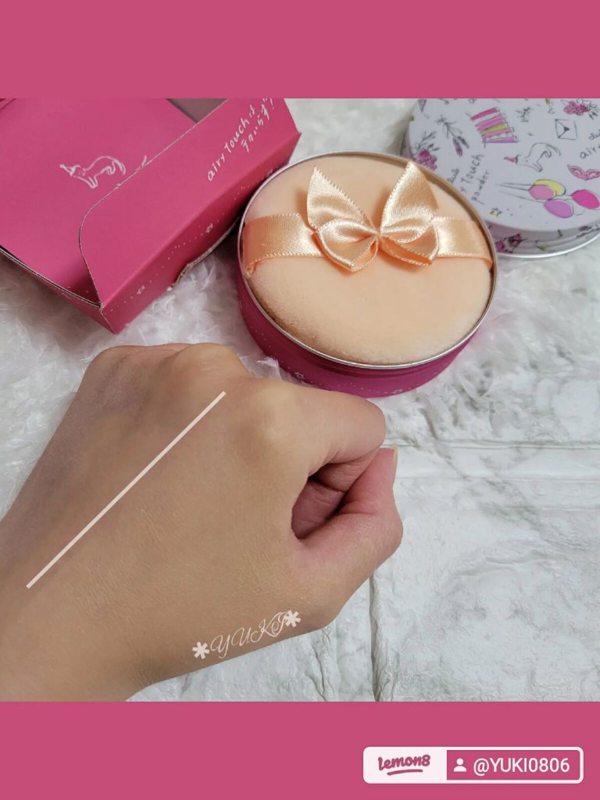 エアリータッチパウダー b ナチュラルベージュ/クラブ/プレストパウダーを使ったクチコミ（2枚目）