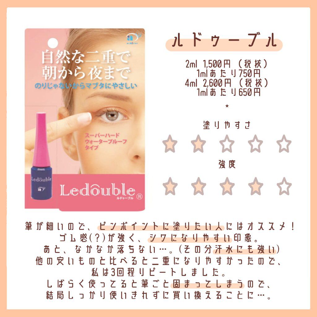 リキッドフィルム/ラクオリ/二重まぶた用アイテムを使ったクチコミ（2枚目）