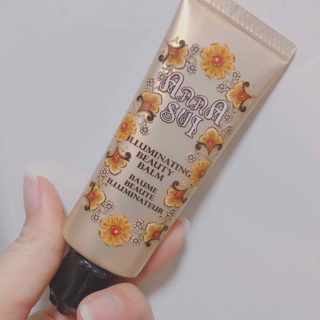 きぬ on LIPS 「アナスイイルミネイティングビューティバーム00薄づきで、カバー..」(1枚目)