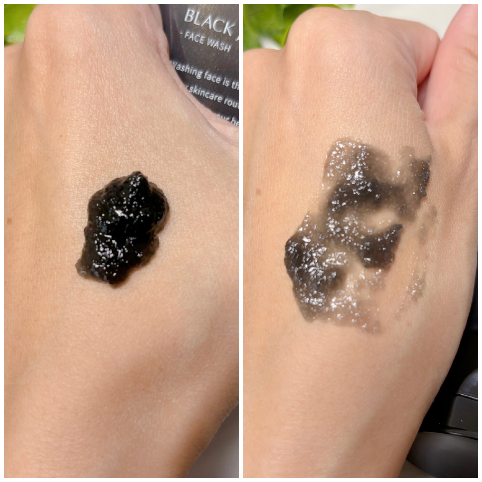 BLACK JELLY WASH（ブラックジェリーウォッシュ）/PLUEST/その他洗顔料を使ったクチコミ（2枚目）