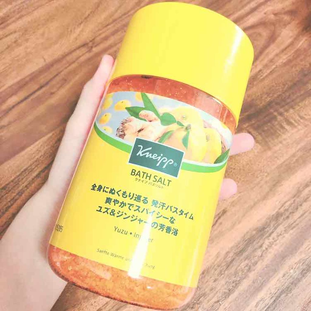 クナイプ バスソルト ユズ＆ジンジャーの香り/クナイプ/無機塩系入浴剤を使ったクチコミ（1枚目）