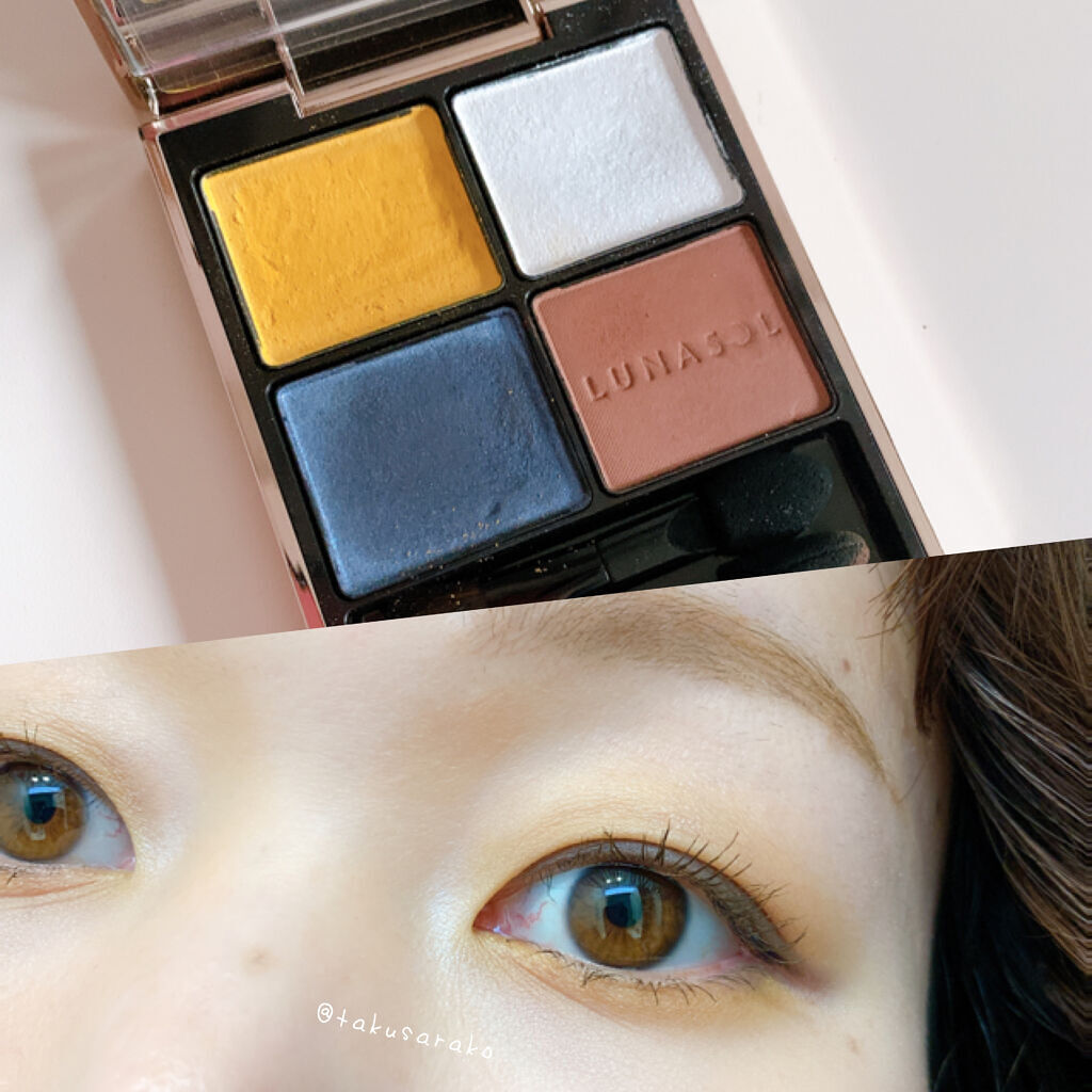 アイカラーレーション 05 Serene Night（販売終了）/LUNASOL/アイシャドウパレットを使ったクチコミ（1枚目）