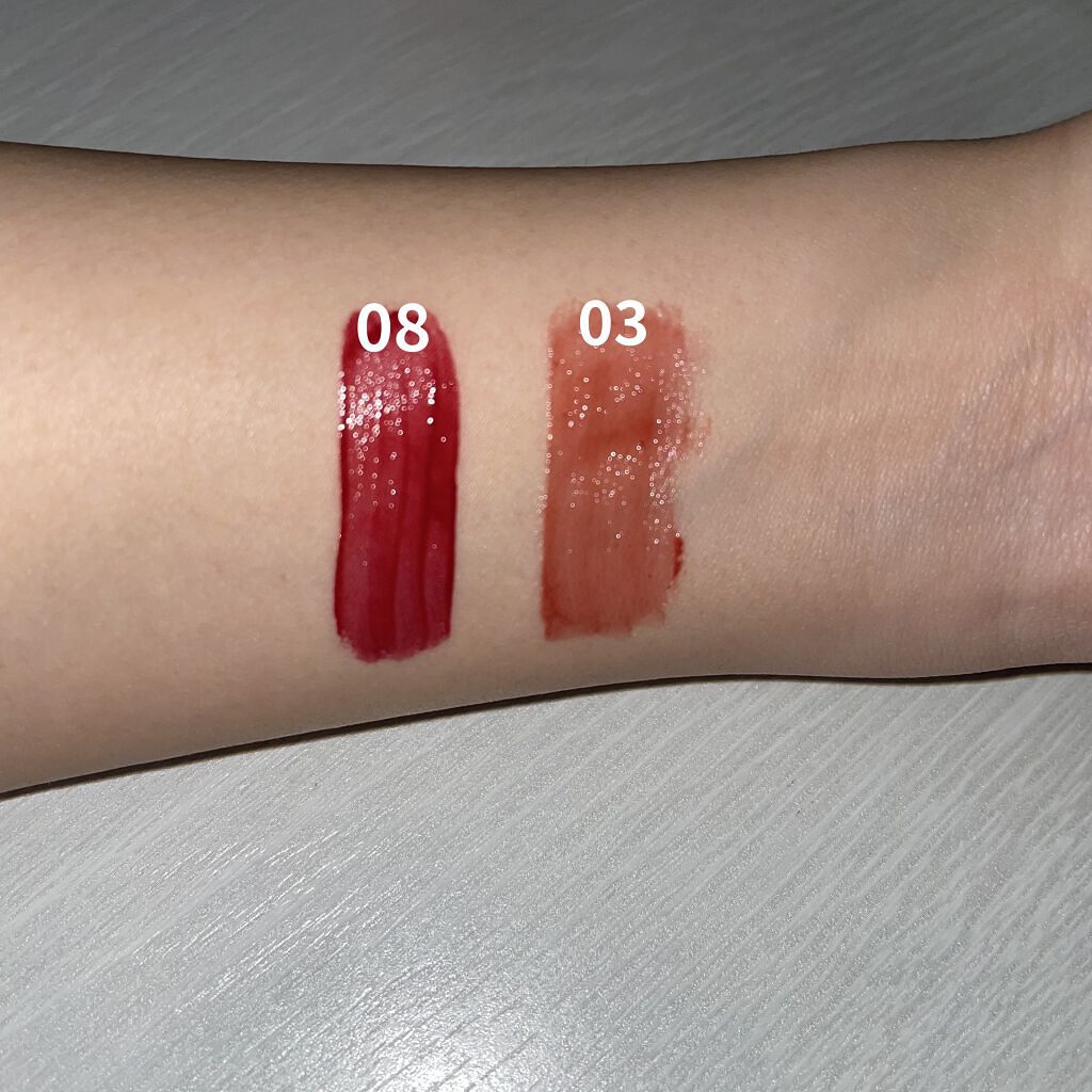 デュイフルウォーターティント/rom&nd/リップティントを使ったクチコミ（2枚目）