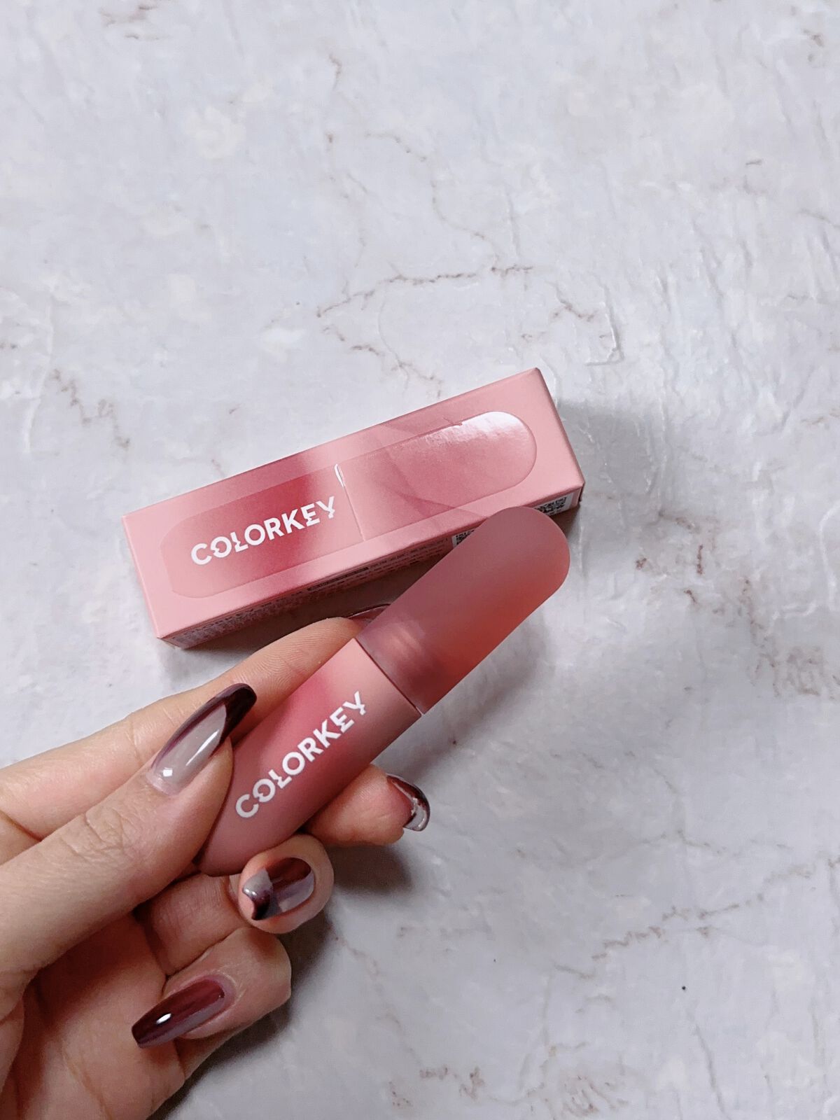 CKムースMリップ(通称:CKムース泥リップ)/COLORKEY/口紅を使ったクチコミ（3枚目）