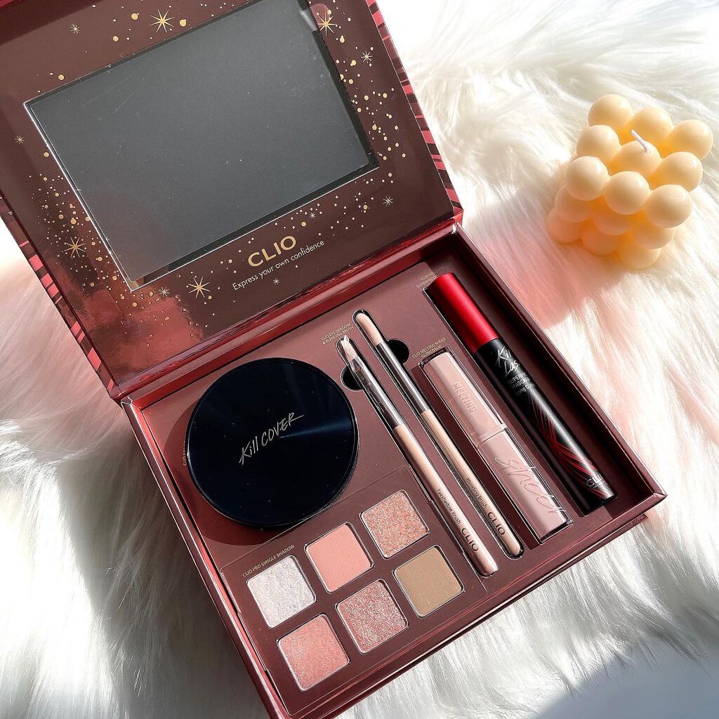 クリオ スペシャルメイクアップコフレセット/CLIO/メイクアップキットを使ったクチコミ（3枚目）