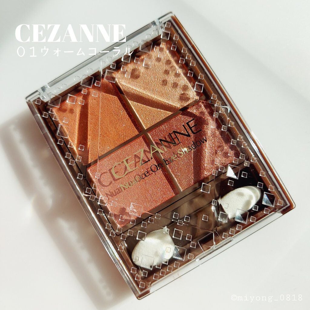 ニュアンスオンアイシャドウ/CEZANNE/アイシャドウパレットを使ったクチコミ(9枚目)