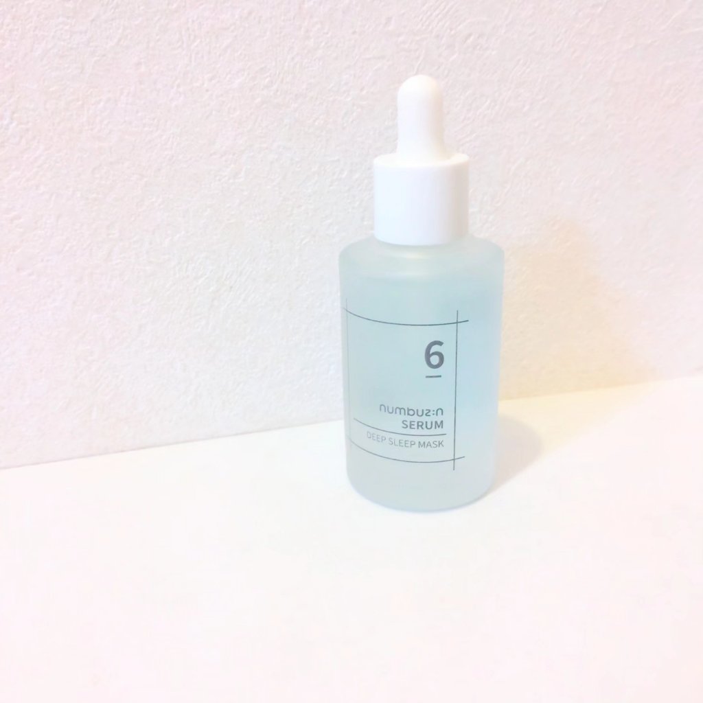6番  爆睡マスクパックセラム/numbuzin/美容液を使ったクチコミ（1枚目）