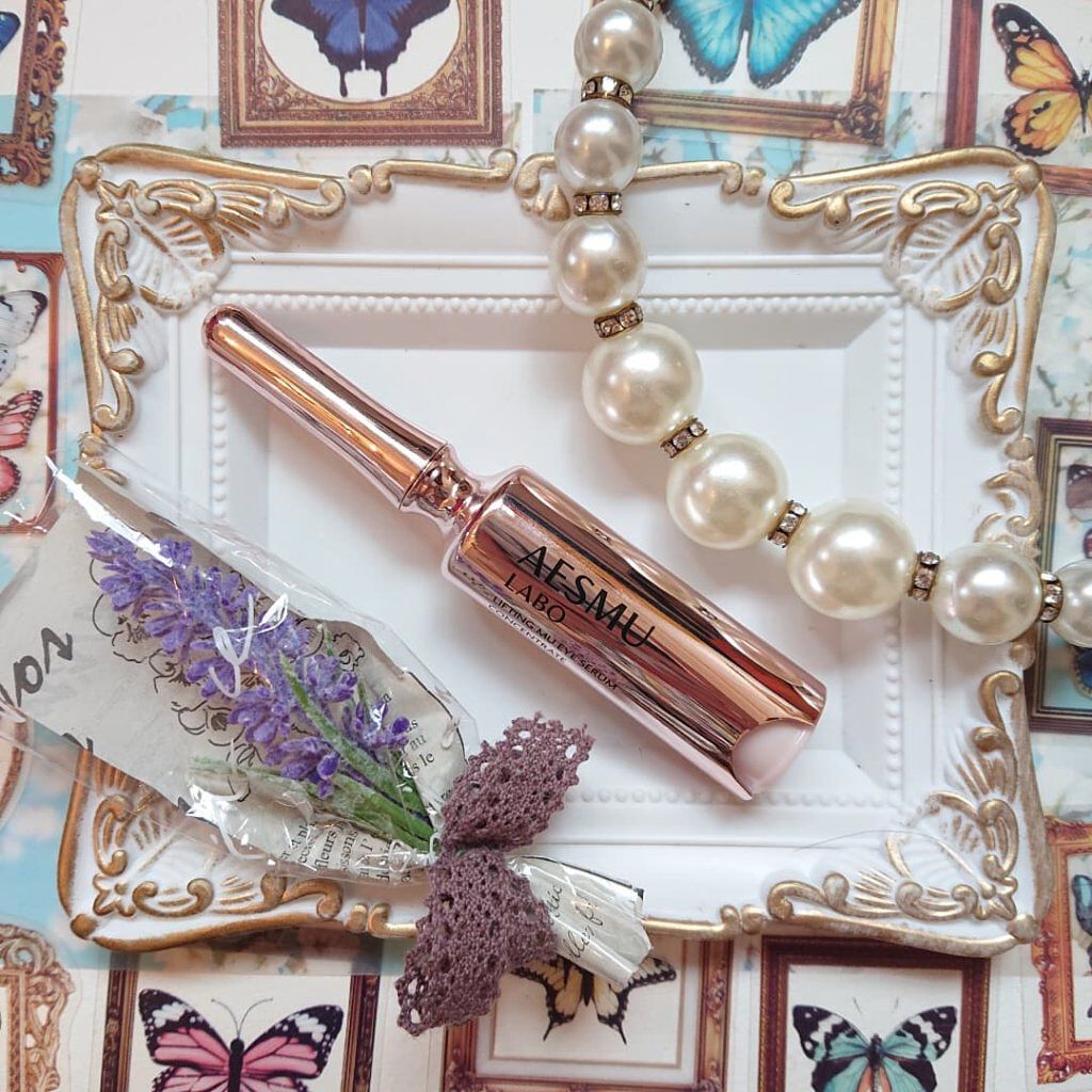 リフティングMUアイセラムコンセントレート/AESMU LABO/アイケア・アイクリームを使ったクチコミ（1枚目）