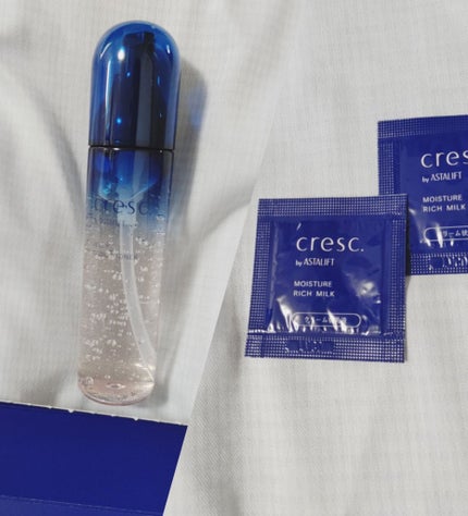 モイスチュア リッチミルク/cresc. by ASTALIFT/乳液を使ったクチコミ(1枚目)