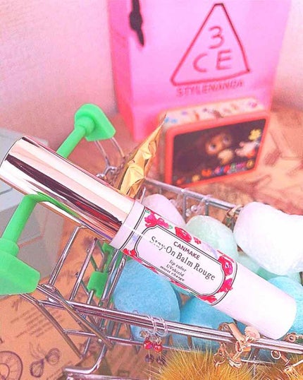 ステイオンバームルージュ/キャンメイク/口紅を使ったクチコミ(2枚目)