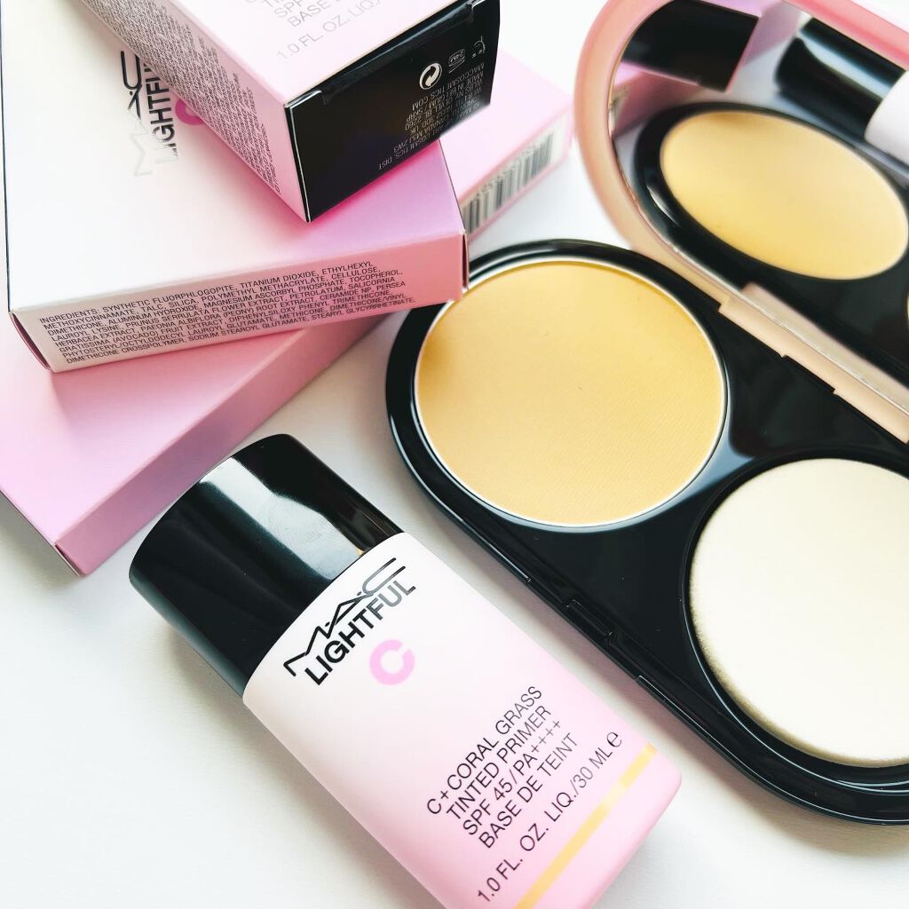 ライトフル C３ ナチュラル シルク パウダーファンデーション/M・A・C/パウダーファンデーションを使ったクチコミ（1枚目）