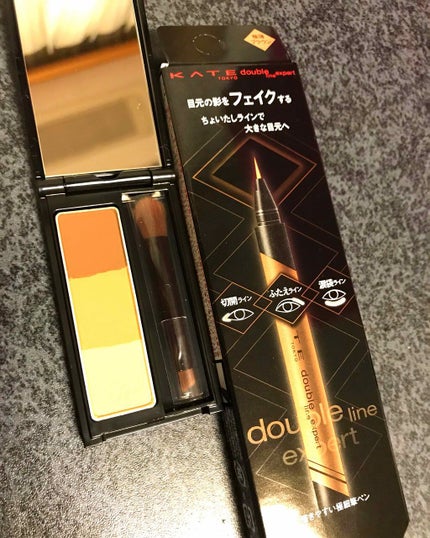 デザイニングアイブロウN/KATE/パウダーアイブロウを使ったクチコミ(1枚目)