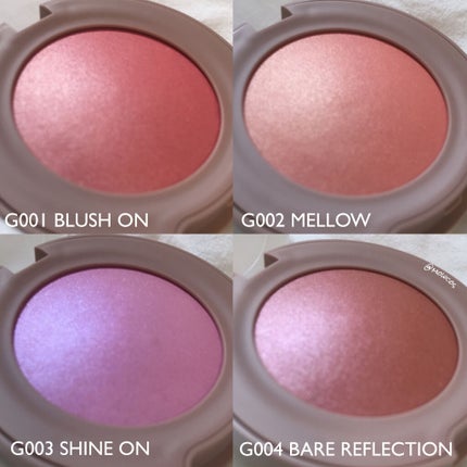 トゥルーディメンショングロウチーク/hince/パウダーチークを使ったクチコミ(1枚目)