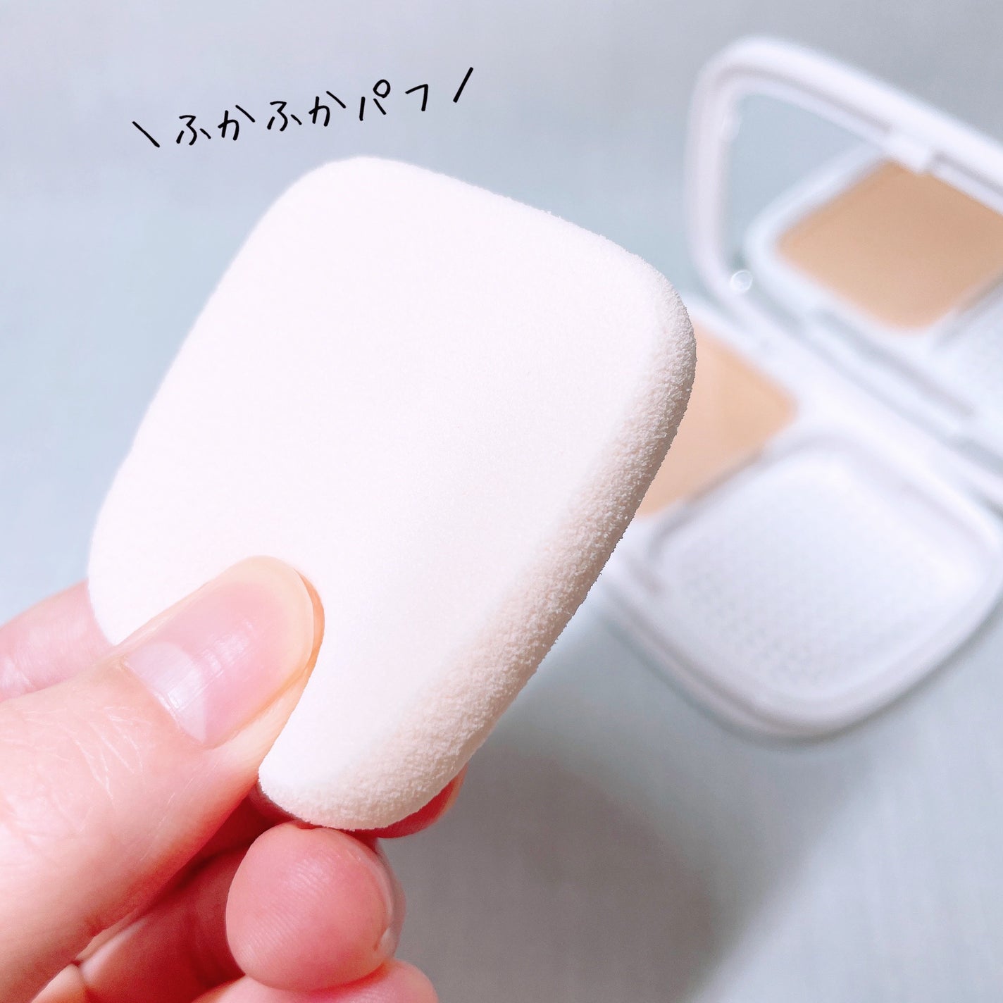 パウダーファンデーション/media luxe/パウダーファンデーションを使ったクチコミ(3枚目)