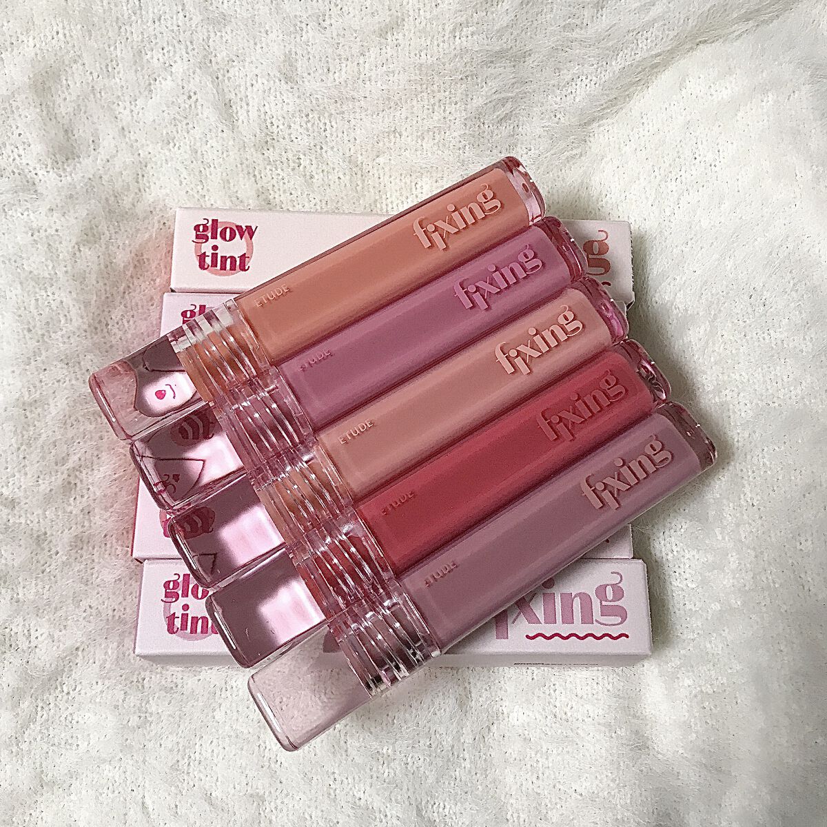 グロウ フィクシングティント/ETUDE/リップティントを使ったクチコミ（1枚目）