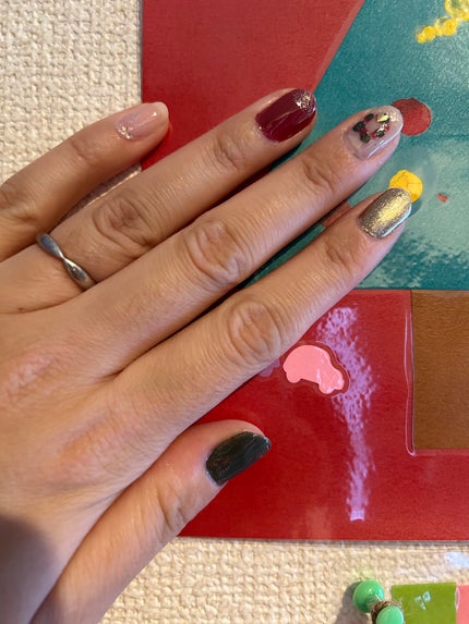 クイッククリスタルコートⅡ/ネイリスト/ネイルトップコートを使ったクチコミ(3枚目)