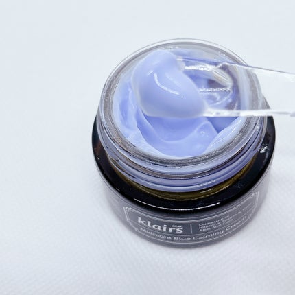 ミッドナイトブルーカーミングクリーム/Klairs/フェイスクリームを使ったクチコミ(2枚目)