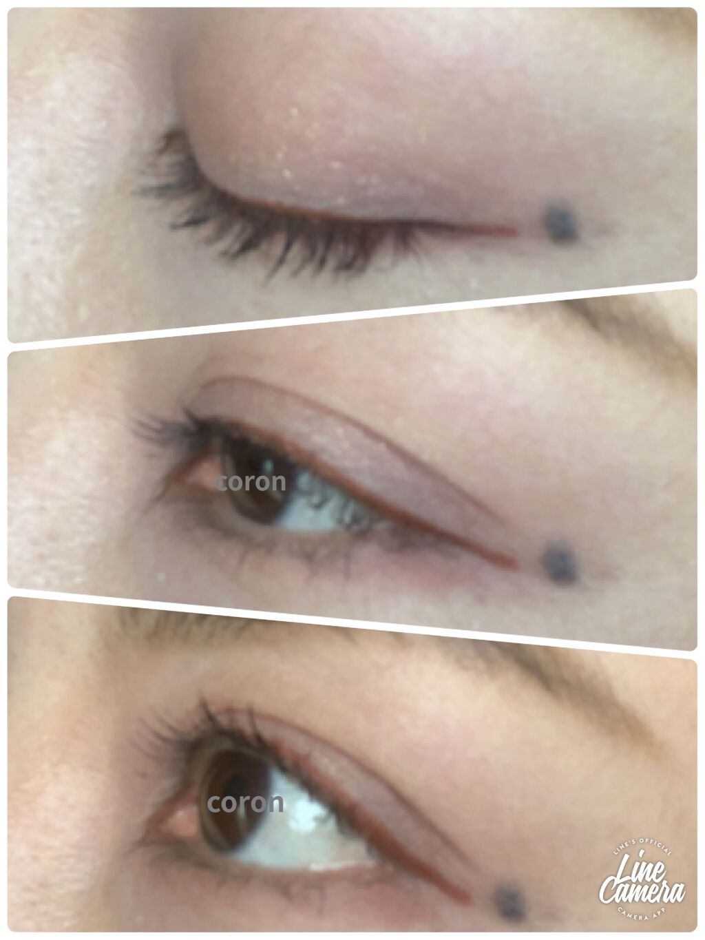 クリーミータッチライナー/キャンメイク/ジェルアイライナーを使ったクチコミ（3枚目）