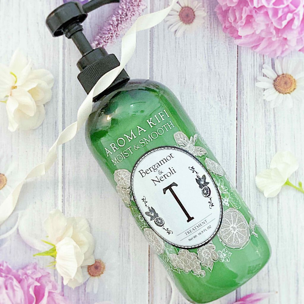 モイスト&スムースシャンプー/トリートメント/AROMA KIFI/シャンプー・コンディショナーを使ったクチコミ(1枚目)